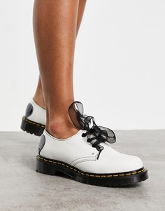 Белые туфли Dr Martens 1461 Hearts-Белый