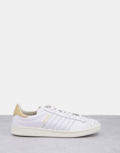 Белые кроссовки adidas Originals Earlham-Белый