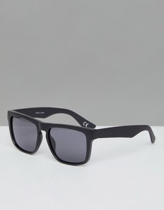 Черные солнцезащитные очки в квадратной оправе Vans-Черный цвет