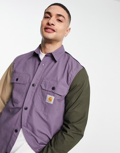 Многоцветная рубашка из ткани рипстоп Carhartt WIP Valliant-Multi