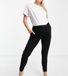 Черные джоггеры для дома из очень мягкой ткани в рубчик ASOS DESIGN Maternity – Выбирай и Комбинируй-Черный цвет