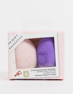 Набор из 2 косметических спонжей Revolution x Friends-Бесцветный
