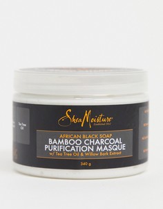 Маска для волос с африканским черным мылом и бамбуковым углем Shea Moisture-Бесцветный