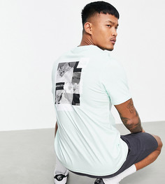 Футболка мятного цвета The North Face Stripe Mix – эксклюзивно для ASOS-Зеленый цвет