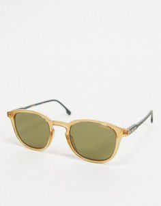Солнцезащитные очки золотистого цвета в стиле унисекс Carrera 238/S-Золотистый