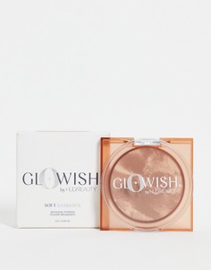 Бронзирующая пудра Huda Beauty – GloWish Soft Radiance (01 Light)-Коричневый цвет