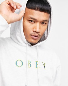 Серый худи Obey Nouvelle