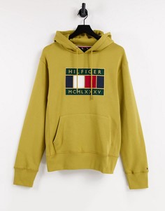 Худи с нашивкой Tommy Hilfiger Icon-Желтый