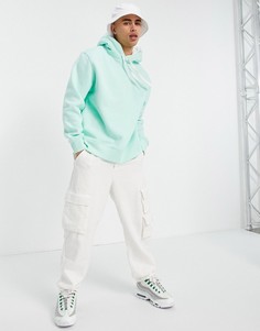 Светло-зеленый двойной худи Topman-Зеленый цвет