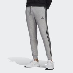 Флисовые брюки Essentials 3-Stripes adidas Sportswear