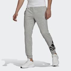 Флисовые брюки Essentials Cuff Logo adidas Sportswear