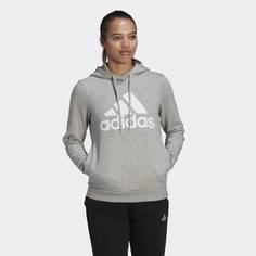 Флисовая худи LOUNGEWEAR Essentials Logo adidas Sportswear