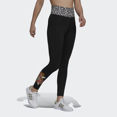Леггинсы с высокой талией FARM Rio Feel Brilliant AEROREADY adidas Performance