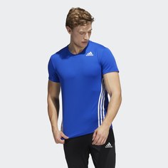 Футболка для фитнеса AEROREADY 3-Stripes adidas Performance