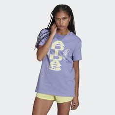 Футболка Loose Varsity adidas Originals
