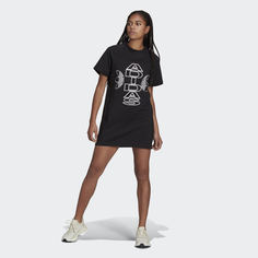Платье-футболка Varsity adidas Originals