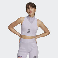 Укороченная майка Logo Play adidas Originals