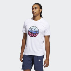 Футболка Summer Buckets Graphic adidas Performance