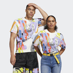 Футболка с принтом Love Unites (Унисекс) adidas Originals