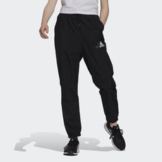 Брюки с высокой талией Brand Love Repeat Logo adidas Sportswear