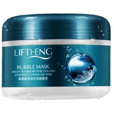 Очищающая пузырьковая маска LIFTHENG Bubble Mask с аминокислотами шелка