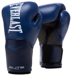 Перчатки тренировочные Everlast Elite ProStyle 16oz т.син.