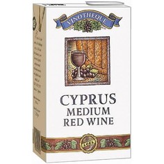 Вино КИПРУС МЕД РЕД ВАЙН стол,кр сух 1л Loel