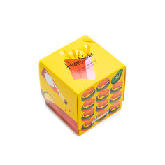 Набор носков унисекс Happy Socks Happy_Socks_3_Pack_Food разноцветный 36-40