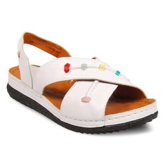 Босоножки женские MADELLA 01480-4B белые 37 RU