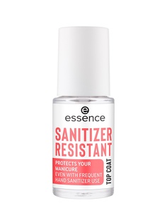 Верхнее покрытие для ногтей essence, Sanitizer Resistant