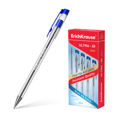 Ручка шариковая ErichKrause® ULTRA-20, синий в коробке 12 шт