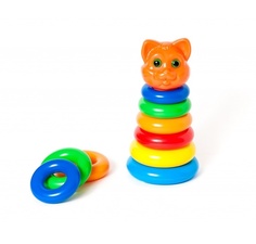 Пирамидка "Кошка", 8 деталей Орион