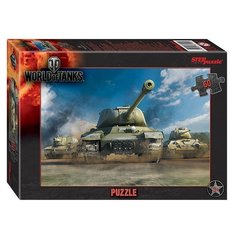 Пазл "World of Tanks", 60 элементов Step Puzzle