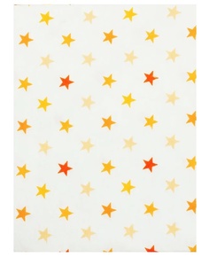 Пеленки фланелевые "Тренды. Оранжевые звезды", 90x120 см, 2 штуки Чудо Чадо