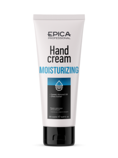 Крем для рук EPICA Moisturizing увлажняющий с маслом ши и маслом сладкого миндаля, 125 мл.