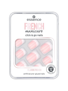 Накладные ногти essence, на клейкой основе French Manicure Click & Go - 01 classic french