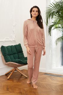 Брюки женские Laete 20373-3 бежевые 2XL