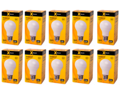 Лампочка светодиодная XF-E27-FLM-A60-6W-4000K-230V, Арт.: 48175 10 штук