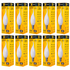 Лампочка светодиодная XF-E14-FLM-CA35-4W-2700K-230V, Арт.: 48847 10 штук