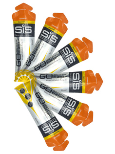 Изотонический гель SiS Go Isotonic Energy, 6 x 60 мл, orange