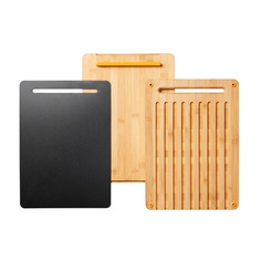 Набор досок раздел. Fiskars Functional Form 1057550 бамбук 3шт