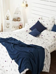 Комплект постельного белья Фланель "Бабочки" Дуэт 50х70 TM Textile