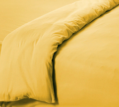 Пододеяльник трикотажный Горчица 2-спальный Текс Дизайн