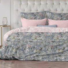 Постельное белье "Patrizia" (70х70) "Flora" семейный (5 предметов) Тейковский ХБК