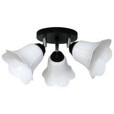 Люстра ЭЛЕТЕХ "Сатурн" 1317 (Плафон П0471) НПБ 01-3х60-176