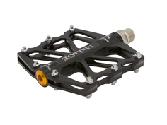 Велосипедные педали TBS mlg-CK518 CNC, 91х101х11мм, ось CrMo, 4 промподшипника, смен. шипы