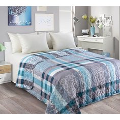 Покрывало стеганное 220х210 см перкаль Бруно Текс-Дизайн