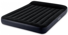 Надувная кровать "Pillow Rest Classic", со встроенным насосом, 152x203x25 см Intex