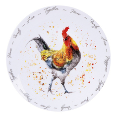 Тарелка Korall Rooster фарфор 19 см Коралл