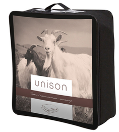 Одеяло Unison Cashmere 170 х 205 см полиэстер теплое белое Унисон